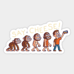 Say Cheese! Sticker